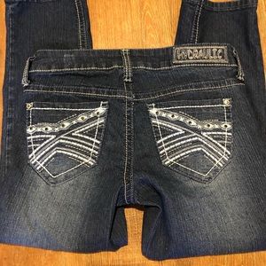 Hydraulic Jeans Capris